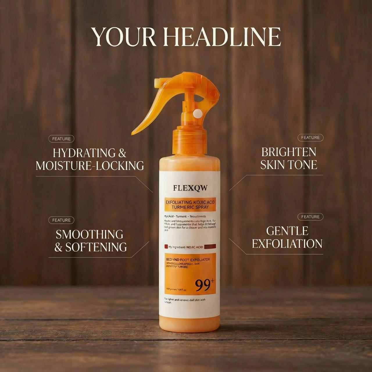 Brume Peeling Corps Rénovatrice d'Éclat